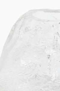 Small Textured Glass Vase