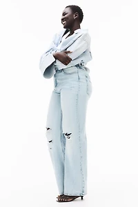 Curvy Fit Wide Ultra High Jeans