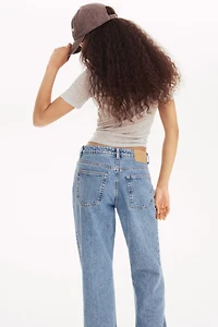 Wide High Studded Jeans
