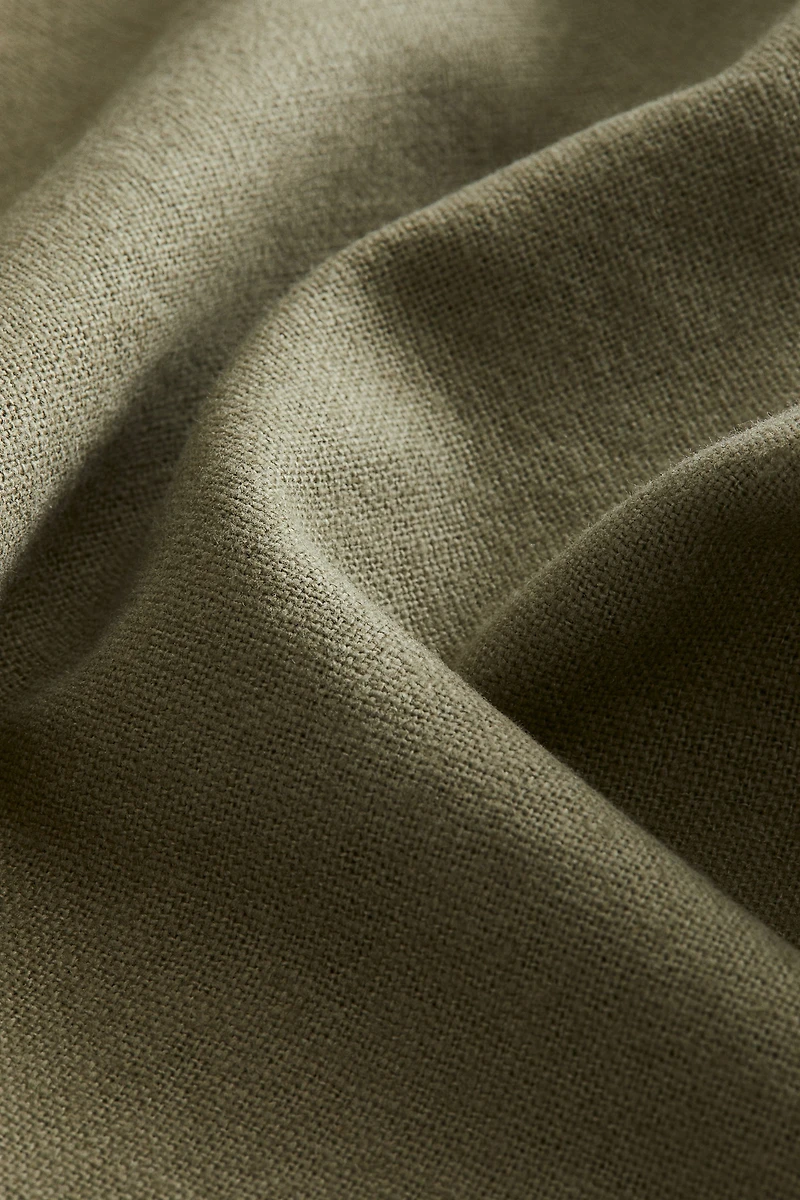 Linen-blend Cushion Cover