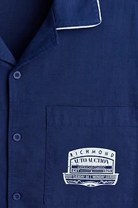 Chemise imprimée décontractée