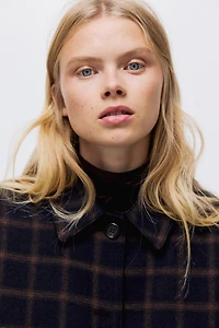 Veste en laine mélangée