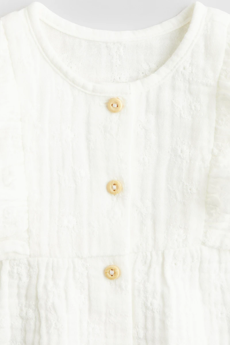 Cotton Muslin Romper Suit