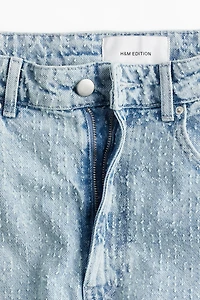 Bouclé Denim Jeans