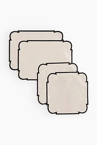 2-pack Cotton Placemats and Napkins