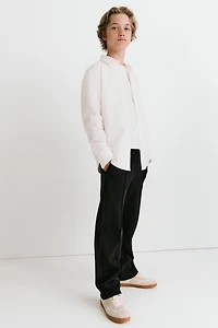 Straight-Leg Piqué Joggers