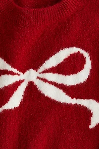 Jacquard-Knit Sweater