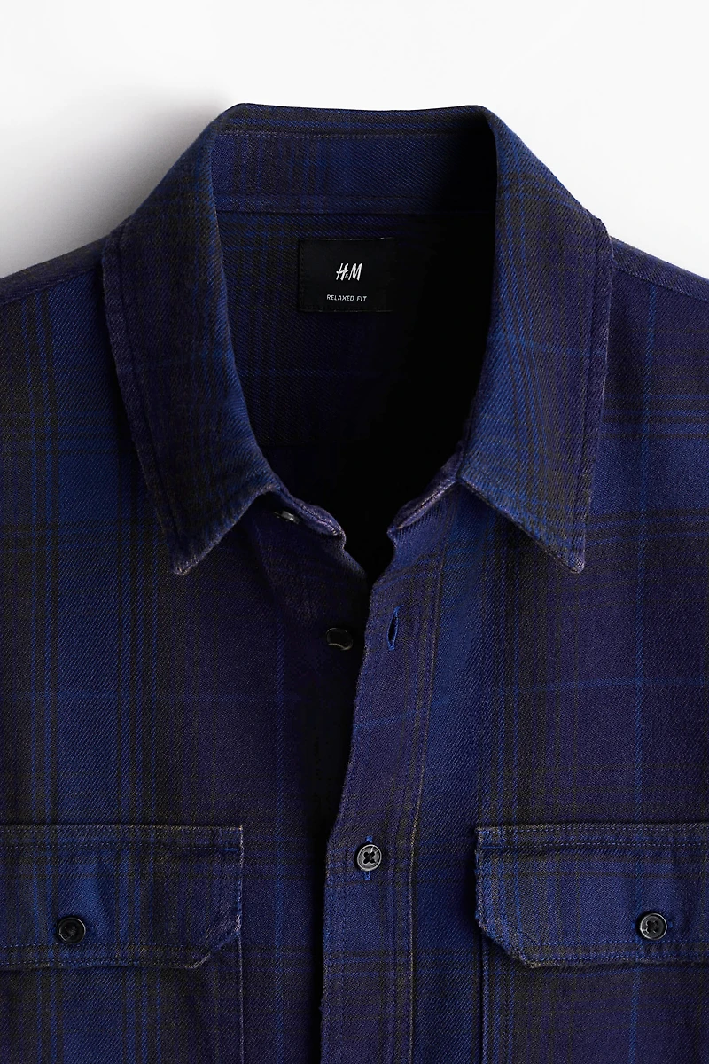 Chemise imprimée décontractée