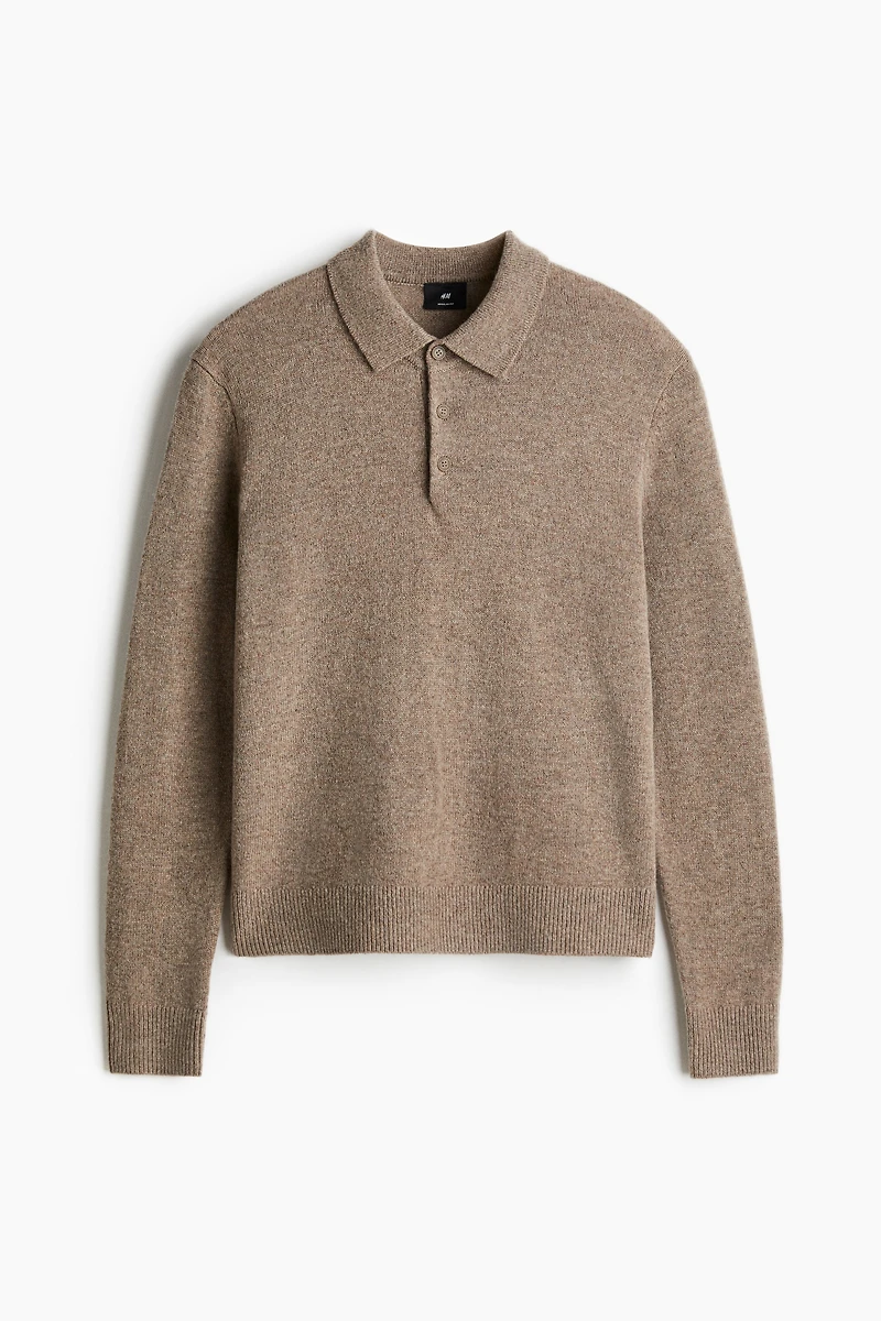 Polo classique en laine
