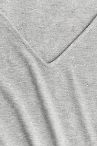 Haut en tricot fin