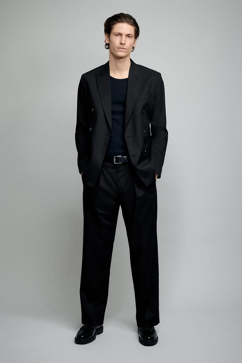 Relaxed-Fit Suit Pants