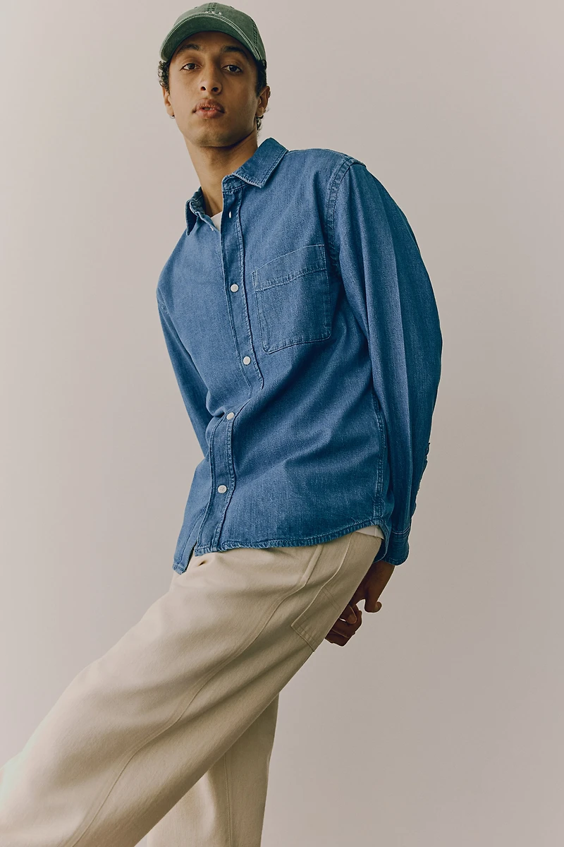Regular Fit Denim Shirt