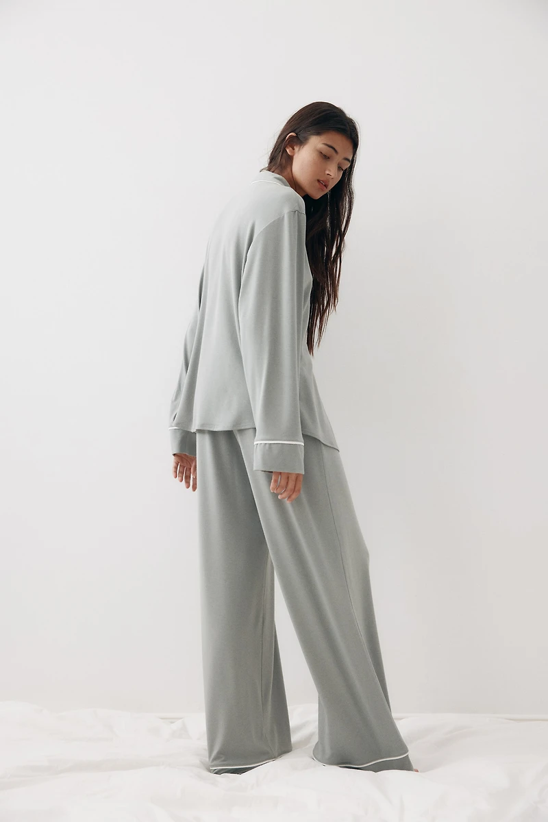 Viscose-Blend Pajamas