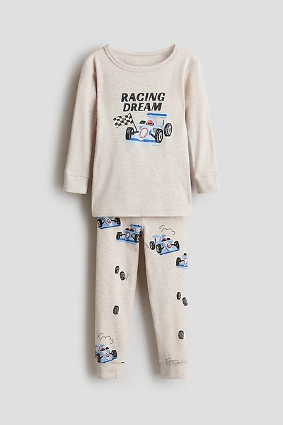 Snug Fit Cotton Jersey Pajamas