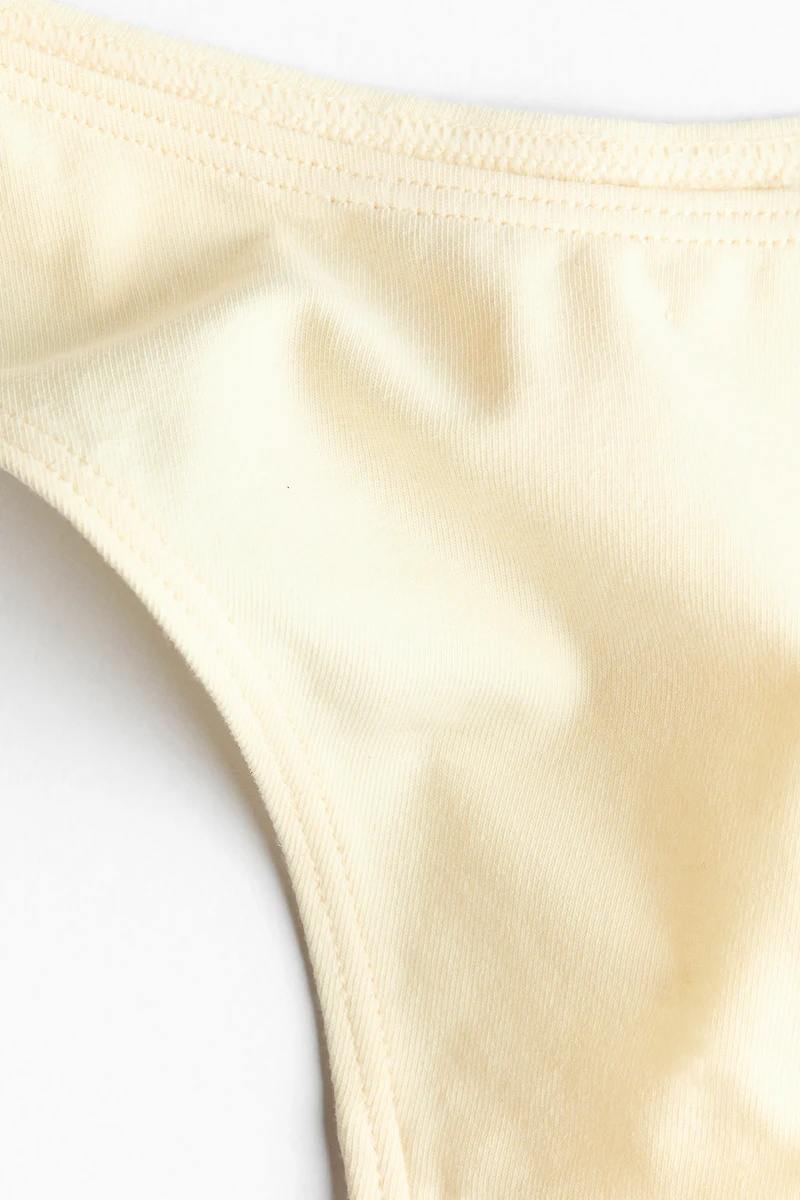 Lot de 10 culottes Thong en coton