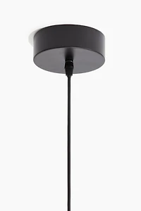Lampe suspendue en paille