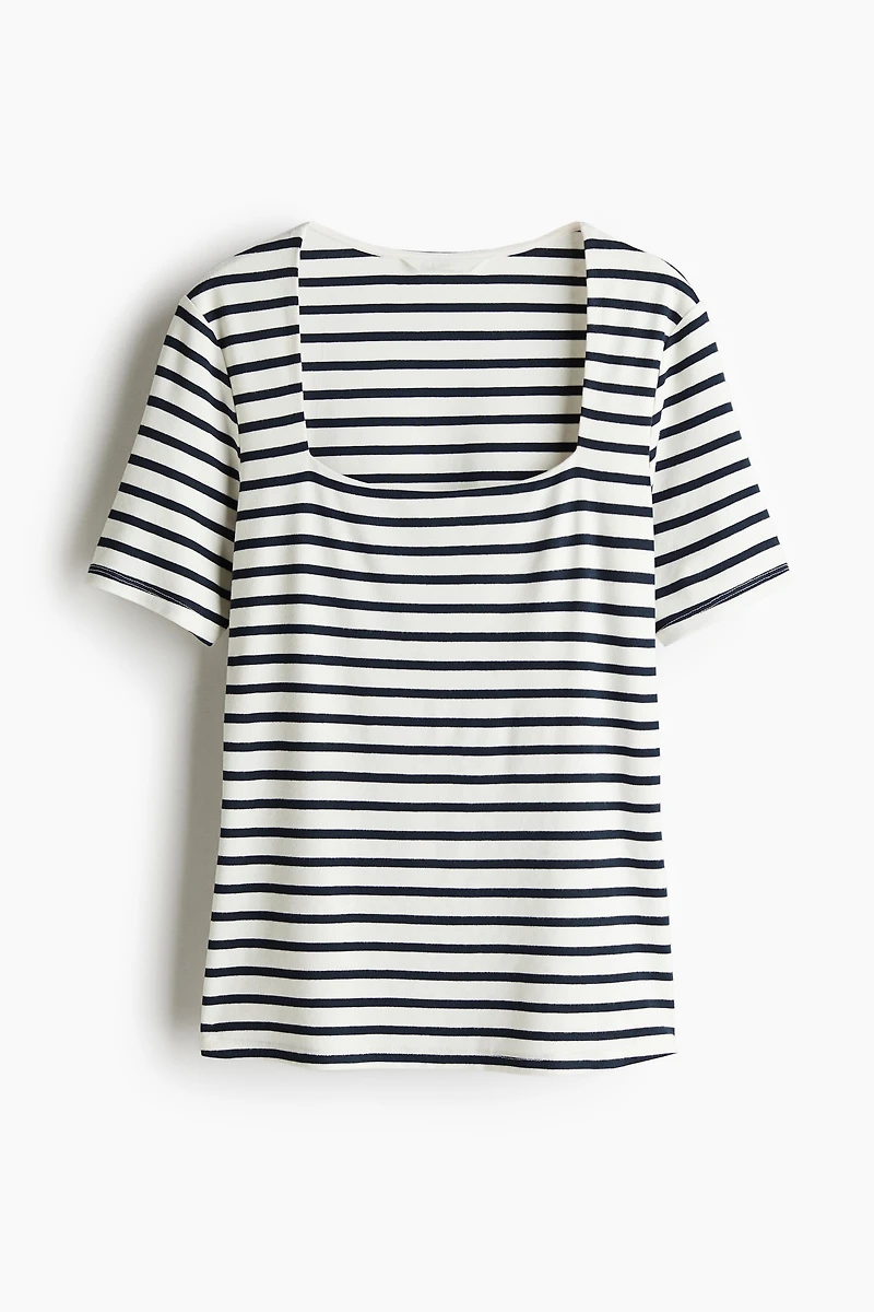 Square-Neck Top