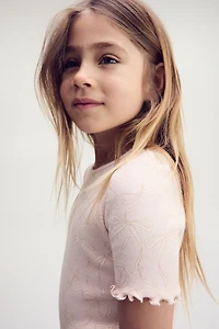 Ribbed Cotton Top