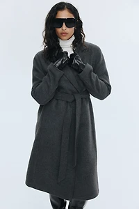 Tie-Belt Coat