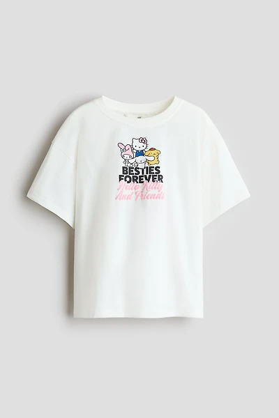 Printed Cotton T-Shirt