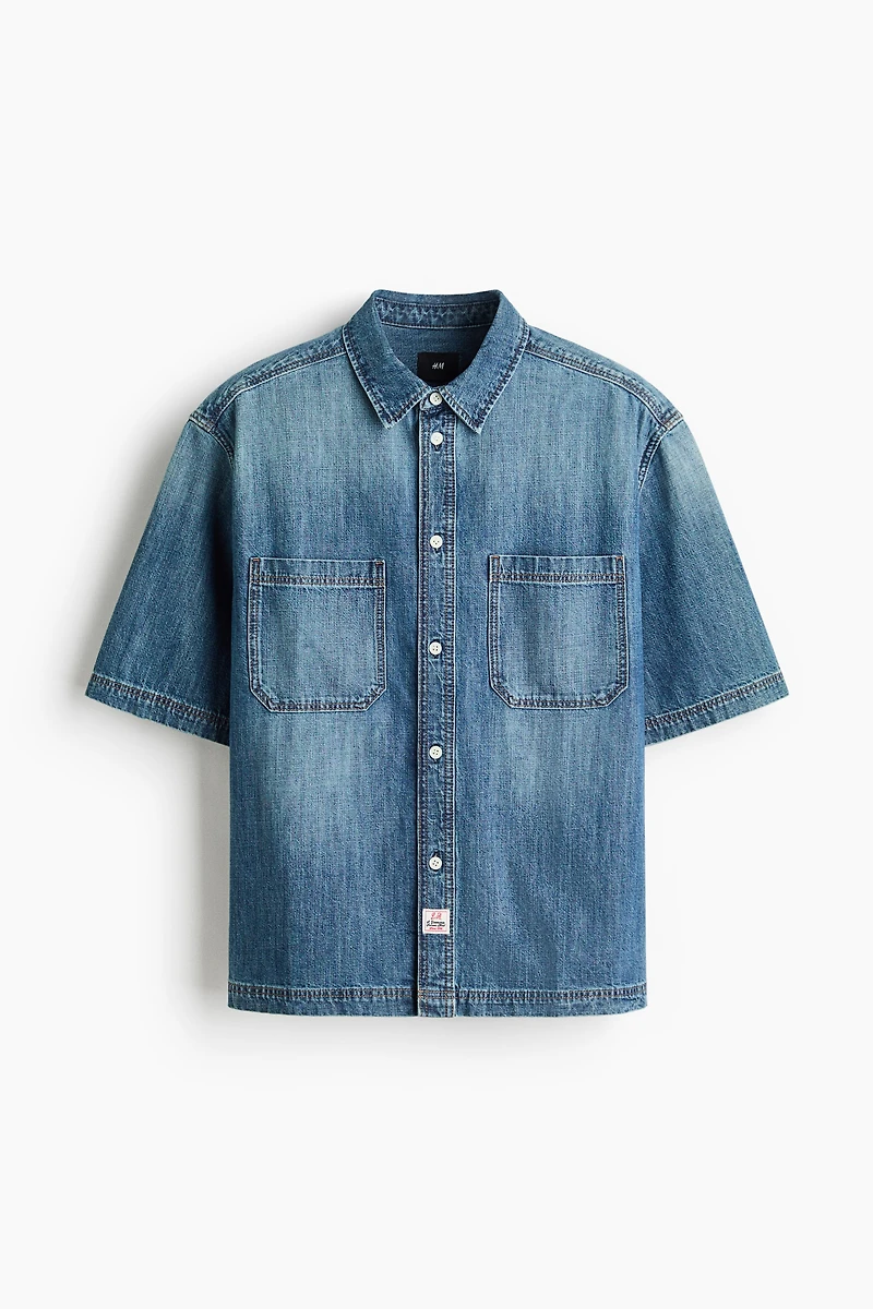 Relaxed-Fit Denim Shirt