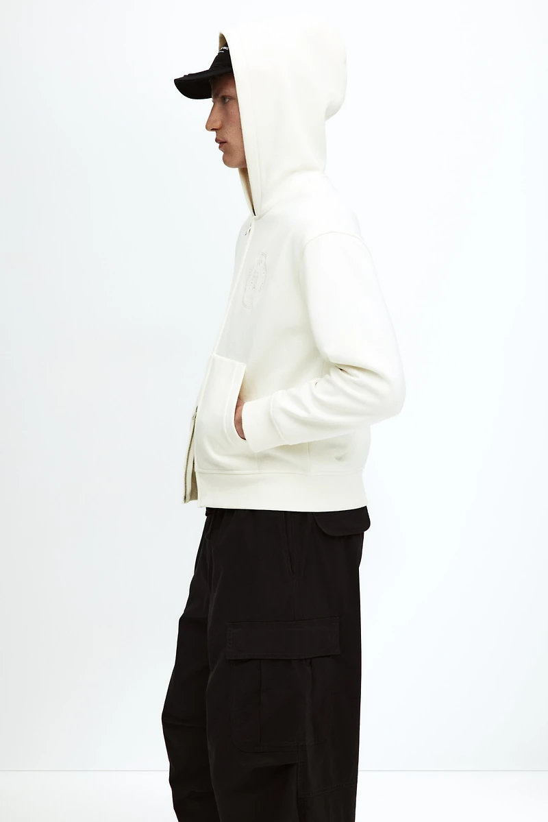 Loose-Fit Hooded Jacket