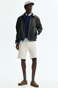 Relaxed-Fit Denim Shorts