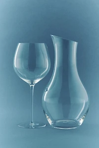 Lot de 2 verres à vin blanc