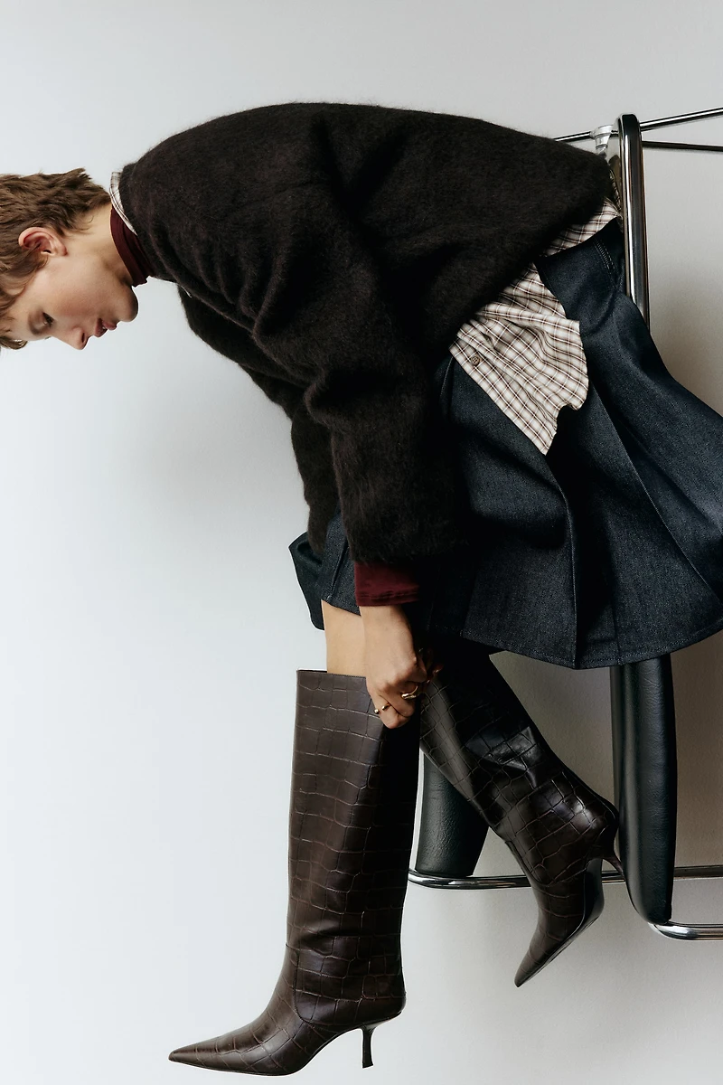 Oversized Mohair-Blend Sweater