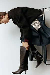 Oversized Mohair-Blend Sweater