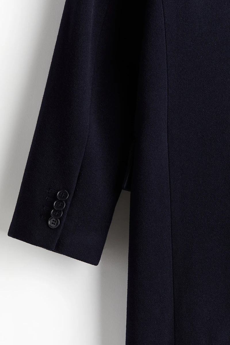 Manteau en laine mélangée