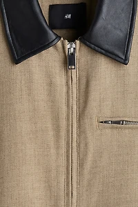 Veste classique avec col