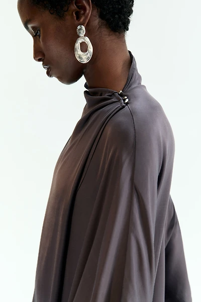 Fluted Pendant Earrings