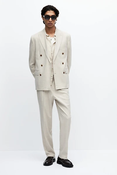 Veste classique à fermeture croisée