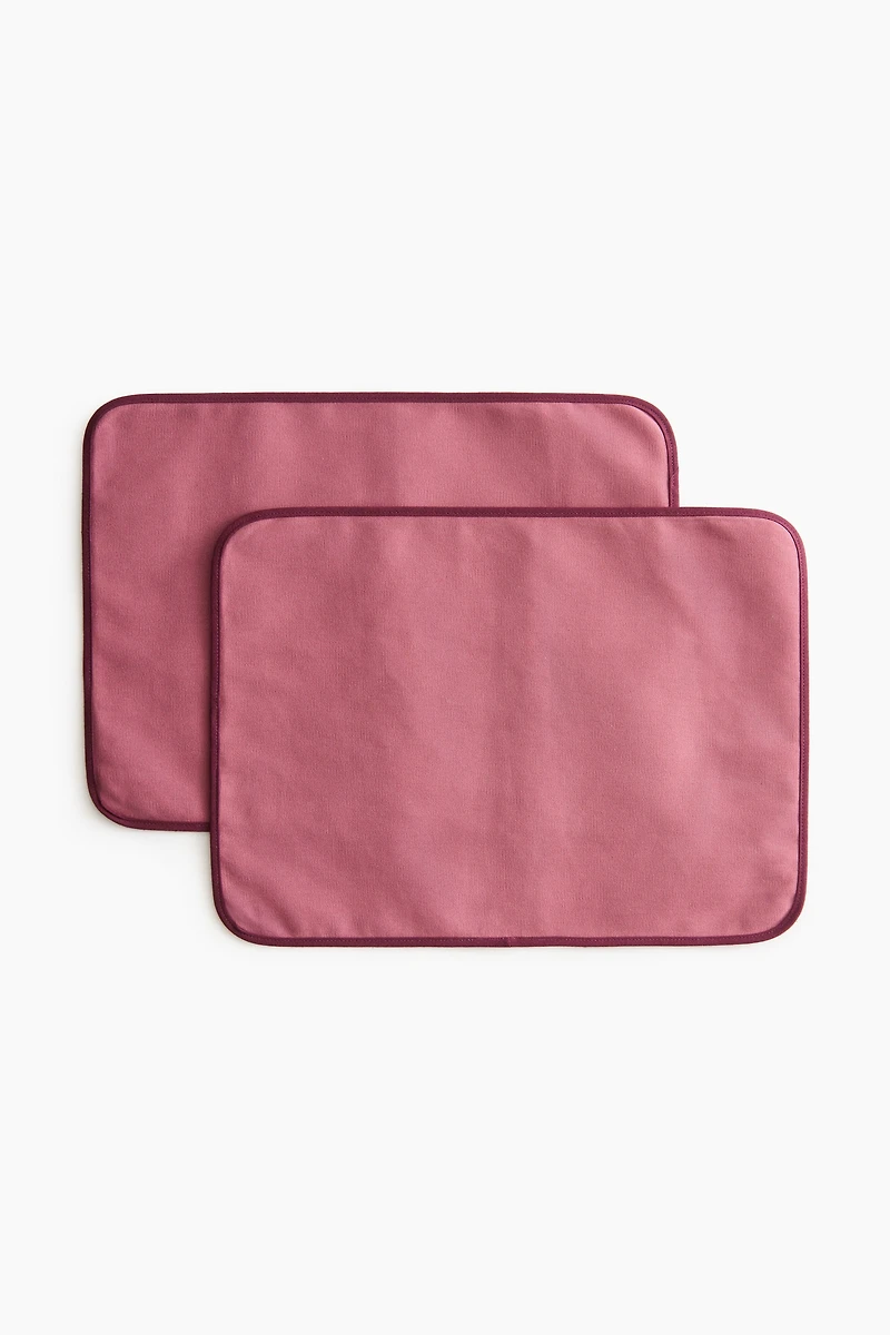 2-Pack Water-Repellent Placemats