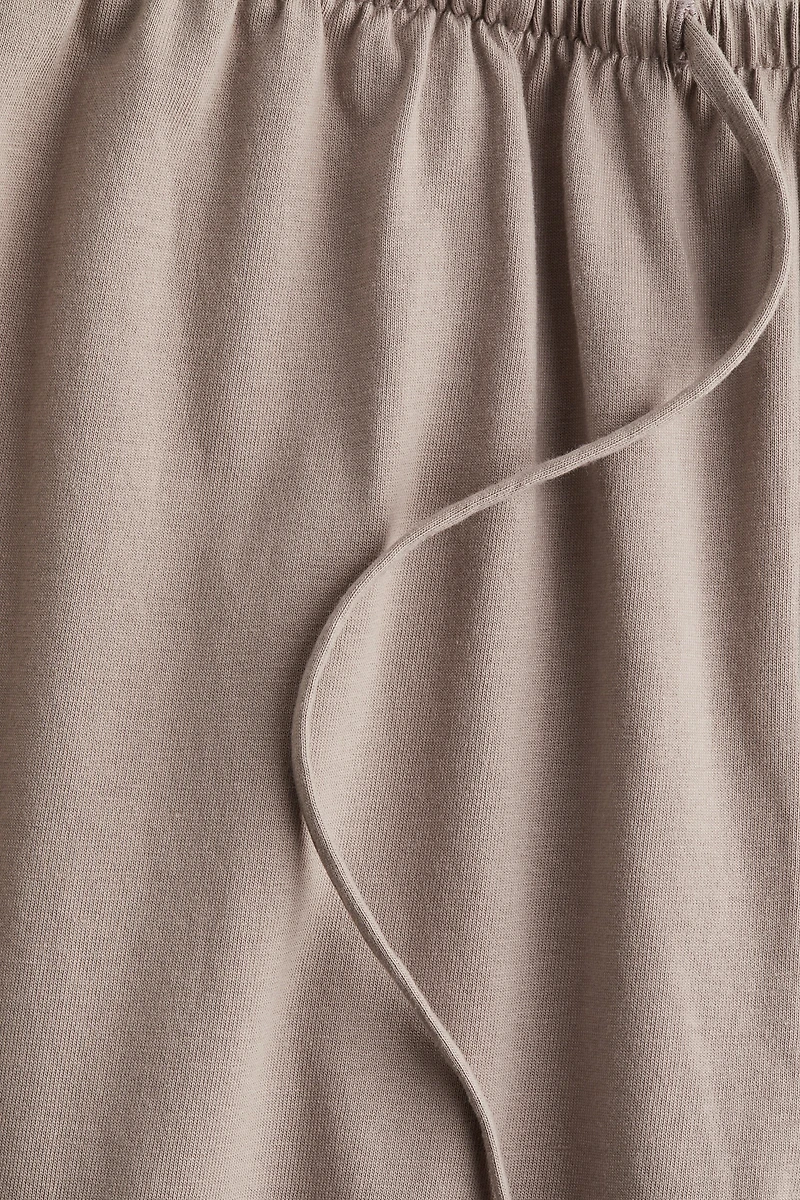 Cotton Drawstring Pants