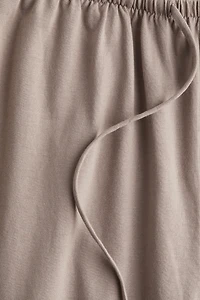 Cotton Drawstring Pants