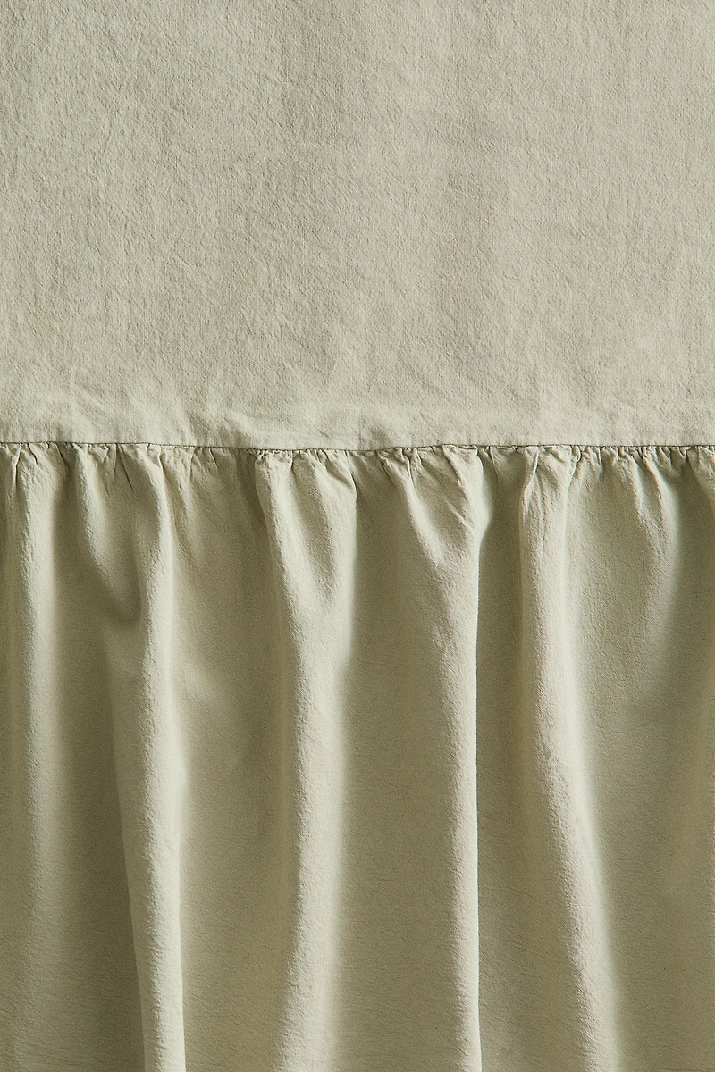 Linen-Blend Bedspread