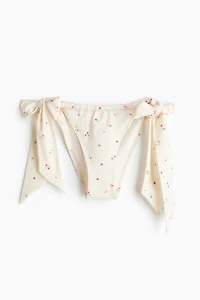 Culotte de bikini Tanga à nouer