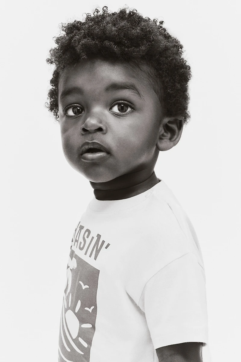 Printed Cotton T-Shirt