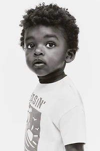 Printed Cotton T-Shirt