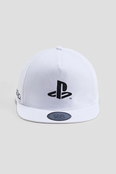 Casquette avec motif imprimé