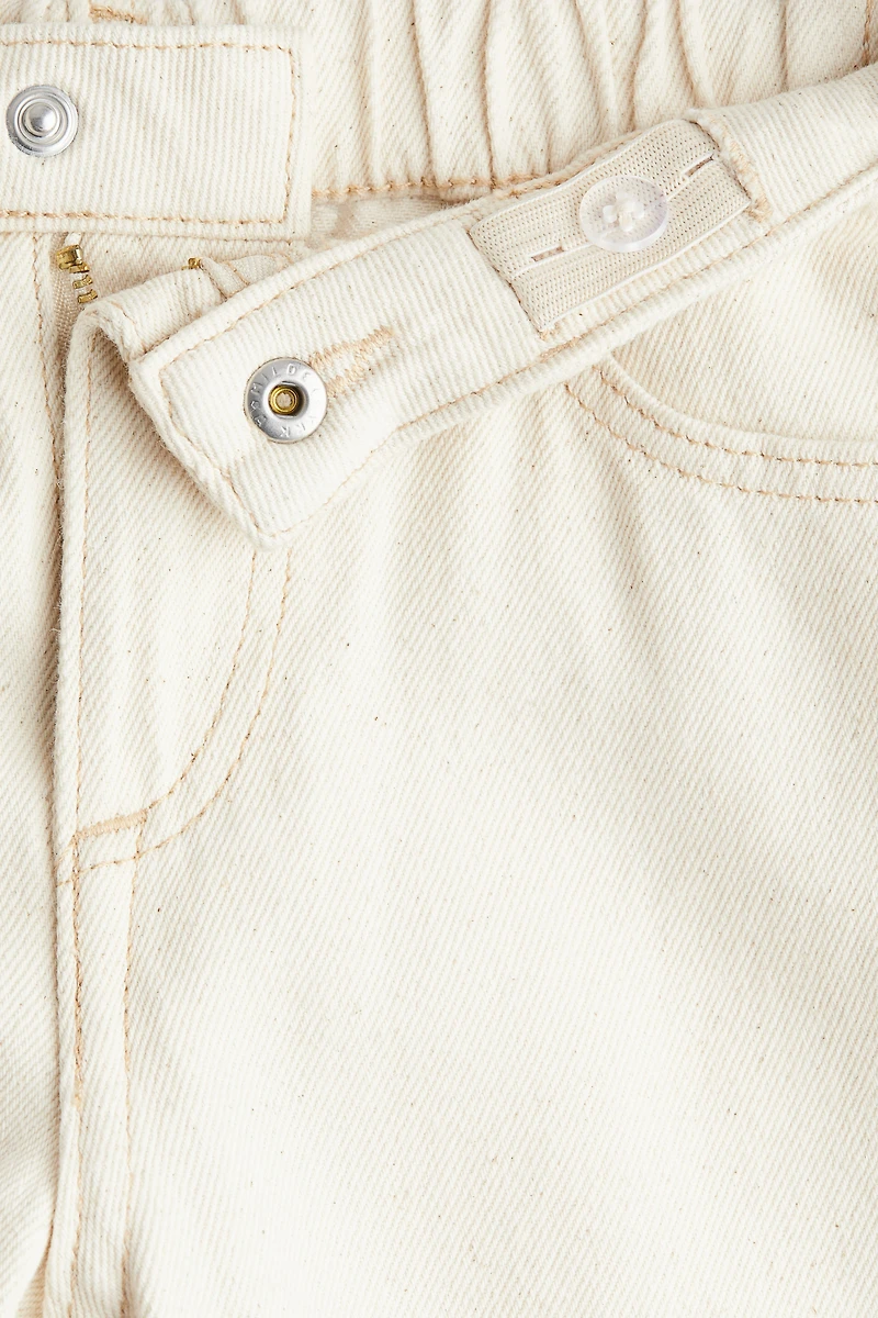 Linen-Blend Cargo Shorts
