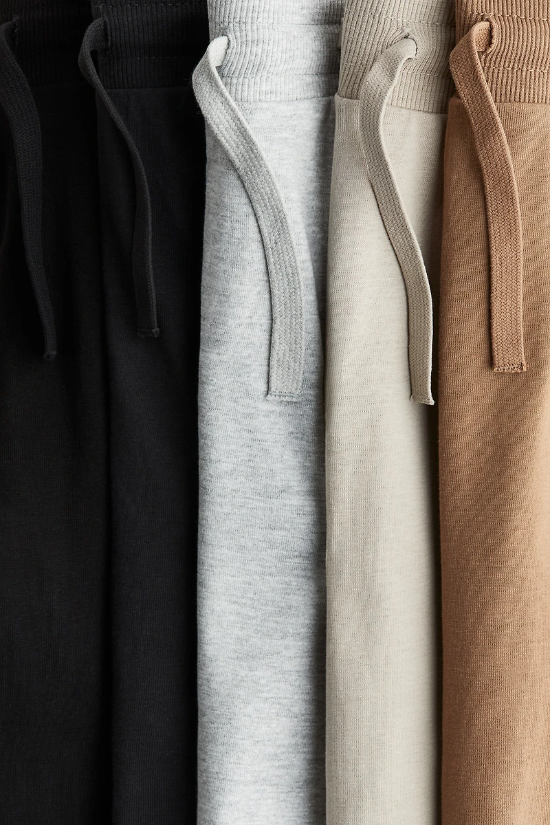5-pack Cotton Jersey Joggers