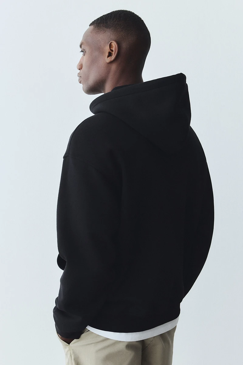 Loose-Fit Hooded Jacket