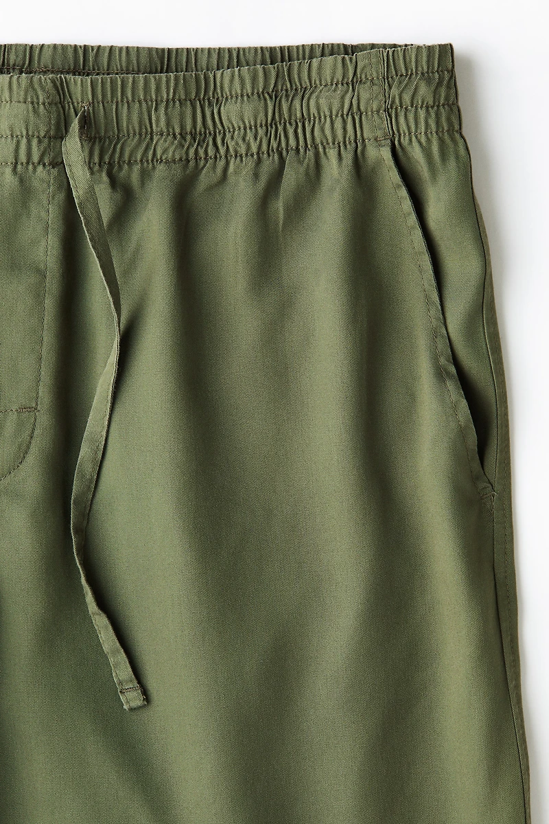 Relaxed-Fit Lyocell Pants