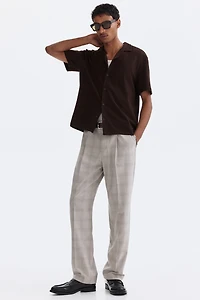 Chemise classique avec col cubain