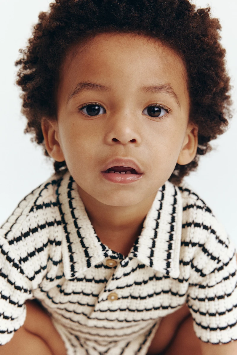 2-Piece Open-Knit Cotton Set