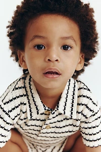 2-Piece Open-Knit Cotton Set
