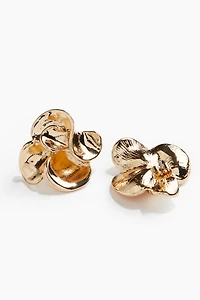 Flounce-Look Earrings